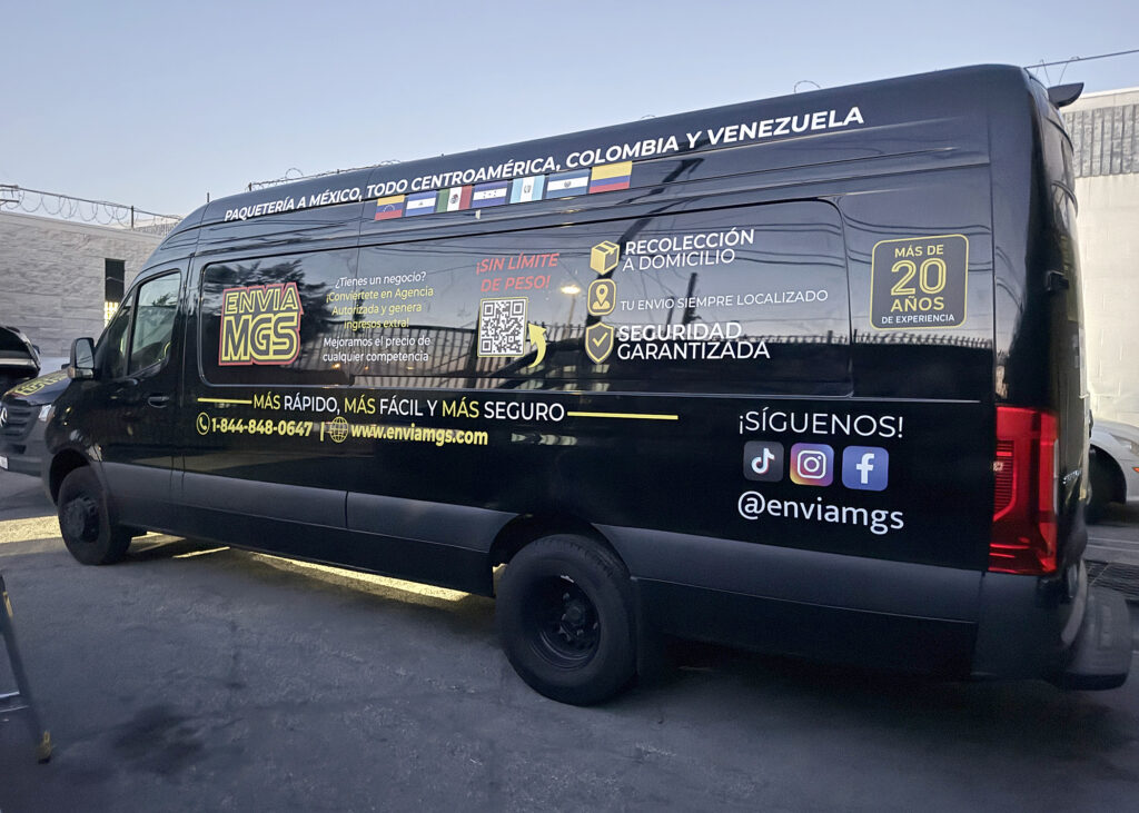 partial van wrap in southern california